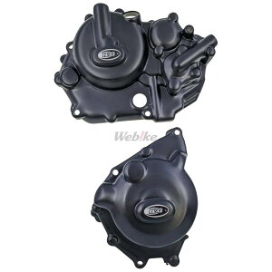 R&G �A�[���A���h�W�[ Polypropylene Engine Case Cover SETS�CBlack KEC0111BK GSX-R125 GSX-S125 SUZUKI �X�Y�L �G���W���J�o�[�Z�b�g �G���W���p�[�c �G���W��