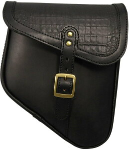 Neofactory ネオファクトリー 【Rough Tail(ラフテール)】サドルバッグホースライダー スポーツスター HARLEY-DAVIDSON ハーレーダビッドソン サイドバッグ 車体用バッグ・ケース カラー:ブラック(エ