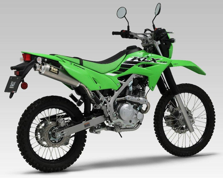 KLX230(S)・SHERPA・SMヨシムラ サイクロンフルエキ政府認証品 