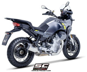SC-PROJECT SCプロジェクト SC1-R スリップオンサイレンサー【公道走行可】 STELVIO MOTOGUZZI モトグッチ スリップオンマフラー マフラー