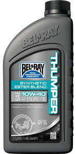 BEL-RAY xC THUMPER RACING SYNTHETIC ESTER BLEND 4T (Tp[ [VO VZeBbNGX^[ uh) y10W-40zy1Lzy4TCNICz YAMAHA }n HONDA z_ SUZUKI XYL KAWASAKI JT
