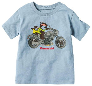 Kawasaki カワサキ タンデムスターベアーTシャツ(kids) Tシャツ アパレル