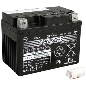 GS YUASA GS���A�T �I�[�g�o�C�p ����ٌ^(VRLA)�o�b�e���[�yGTZ4V�z�y�t���[�d�ς݁z �X�[�p�[�J�u110 �X�[�p�[�J�u50 HONDA �z���_ ���n�o�b�e���[ �o�b�e���[�֘A