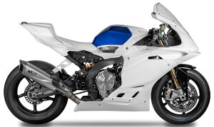 SPARK EXHAUST �X�p�[�N �}�t���[ �`�^���p�C�v�{Force Evo�T�C�����T�[ �t���G�L�]�[�X�g�}�t���[ YZF R9 YAMAHA ���}�n