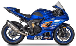SPARK EXHAUST Xp[N }t[ STAINLESS STEEL collector { FORCE EVO silencer tGL][Xg}t[ YZF R7 YAMAHA }n