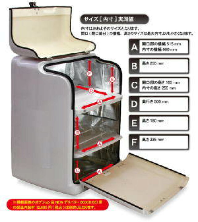 楽天市場】JMS ジェイエムエス NEWデリバリーBOX セキュリティー仕様 