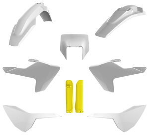 POLISPORT �|���X�|�[�c �t���O���L�b�g for �n�X�N�o�[�i TE/FE 17-19 TE125 TE150 TE250 TE300 FE250 FE350 FE450 HUSQVARNA �t���J�E���E�O���Z�b�g �J�E���֘A �O��