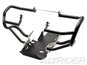 AltRider AgC_[ Crash Bar and Skid Plate System R1200 GS Exclusive Water Cooled Rallye BMW A_[K[hEXLbhv[g t[ J[FTriple Black (Grey)^Silver