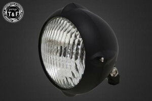 Garage T&F �K���[�W 5.75�C���`�r���e�[�W�w�b�h���C�g�{�X�e�[�Z�b�g 250TR KAWASAKI �J���T�L �w�b�h���C�g ���Η� �d���n �����Y�J���[�F�N���A�[ / �J���[�F�I�[���}�b�g�u���b�N