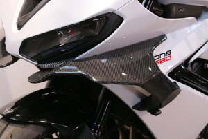 Moto Ace design モトエースデザイン カーボンGPウイング DAYTONA660 TRIUMPH トライアンフ スポイラー・ウイング 外装