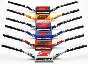 Scar Racing �X�J�[���[�V���O �n���h���o�[ 28.6 O2 �n���h�� �o�[�p�b�h�J���[�F�u���[ / �n���h���o�[�J���[�F�z���C�g