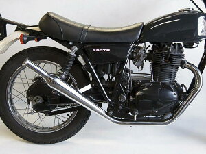 Motor Rock モーターロック 【FLAKES × MOTOR ROCK】 トランペットマフラー フルエキゾーストマフラー 250TR KAWASAKI カワサキ マフラー