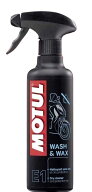 MOTUL モチュール E1 WASH ＆ WAX(E1ウォッシュ＆ワックス)【400ml×1】 ワックス・コーティング・ガラス…