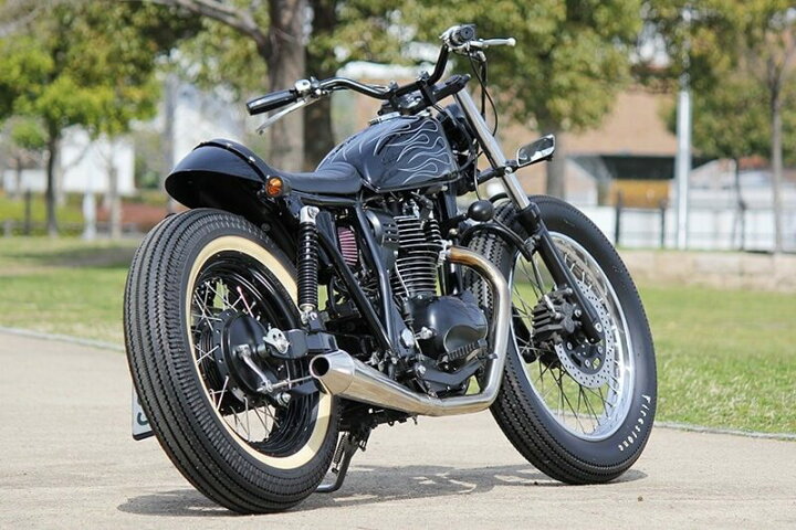楽天市場】GOODS グッズ TAPERED CONE スリップオンマフラー 250TR 