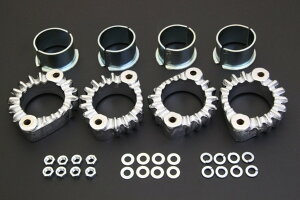 PMC ピーエムシー エキゾーストフランジセット (8mm用) KZ1000LTD KZ1000MKII KZ1000 Z1R Z750D1 Z750FX KAWASAKI カワサキ マフラーフランジ マフラー