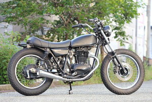 GOODS グッズ SHORT CONE MEGAPHONE MUFFLER 250TR KAWASAKI カワサキ スリップオンマフラー マフラー