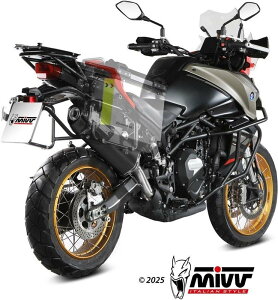 MIVV ~ SPEED EDGE BLACK STAINLESS STEEL tGL][Xg}t[ SRT 800 SX S X QJ MOTOR QJ[^[ }t[