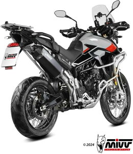 MIVV ~ SPEED EDGE BLACK STAINLESS STEEL tGL][Xg}t[ TIGER 900 GT PRO RALLY TRIUMPH gCAt }t[