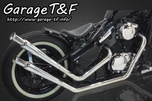 Garage T&F ガレージ アップトランペットマフラー バルカン400 KAWASAKI カワサキ フルエキゾーストマフラー マフラー