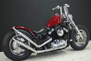 Garage T&F ガレージ アップトランペットマフラー ドラッグスター400 ドラッグスター400クラシック YAMAHA ヤマハ フルエキゾーストマフラー マフラー