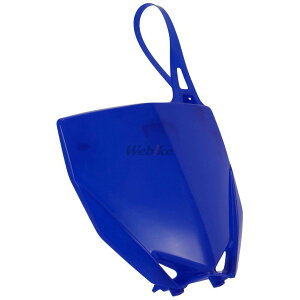 POLISPORT ポリスポーツ フロントナンバープレート(ゼッケンプレート) YZ 65 85 YAMAHA ヤマハ ゼッケンプレート・ゼッケンベース 外装