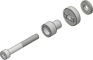 CNC Racing V[GkV[[VO Adapter to install brake and clutch lever protection. o[K[h nh