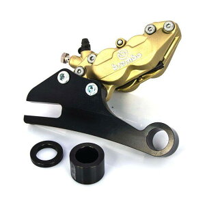 FREE SPIRITS t[Xsbc 4POT ALp[uPbgy4 POT REAR CALIPER BRACKETz 08-12 XR1200NU HARLEY-DAVIDSON n[[_rbh\ Lp[ u[L