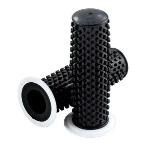 KUSTOM TECH �J�X�^���e�b�N �J�X�^���O���b�v �u���b�N �z���C�g�t�����W�t���yKUSTOM GRIPSBLACK W/WHITE FLANGE�z 74-16 H-D models excl. 15-16 Street HARLEY-DAVIDSON �n�[���[�_�r�b�h�\�� �O���b�v �n���h��