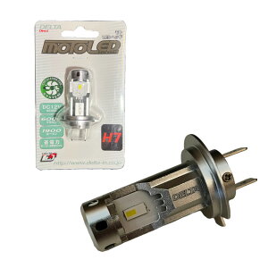 DELTA DIRECT f^_CNg oCNp MOTO LEDwbh H7 6000k 1900lm TOPt@ DC12V LEDwbhCgou Η dn