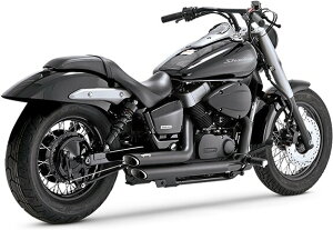VANCE&HINES oX&nCY ShortShots Staggered V[gVbgX^bK[h }t[ VT750 SHADOW VhE750 HONDA z_ tGL][Xg}t[ J[FubN^}bgubNhd