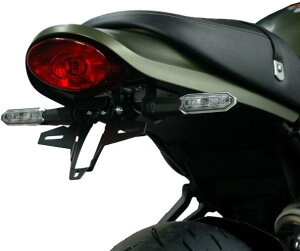 BODIS {fBX License plate holderCStainless Steel Black Powder-Coated Z900RS KAWASAKI JTL tF_[XLbg tF_[֘A O