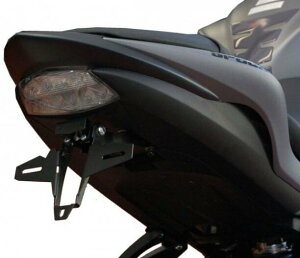 BODIS {fBX License plate holderCStainless Steel Black Powder-CoatedCEU Homologated GSX-S1000F SUZUKI XYL tF_[XLbg tF_[֘A O