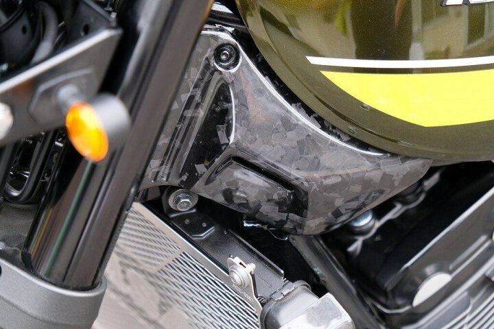 楽天市場】SPEEDRA スピードラ フロントフレームカバー Z900RS CAFE 