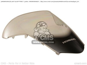 CMS �V�[�G���G�X (64000-MCW-H01ZA) SET ILLUST*TYPE1* VFR800 6 AUSTRALIA ENGLAND EUROPEAN DIRECT SALES FRANCE / CMF IRELAND 8 TWO 9 MK MME TYPE 2 ENGLAN DMK 3 4 INTERCEPTOR USA VFR800A ABS HONDA �z���_ �X�N���[�� �O��