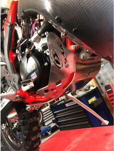 MECASYSTEM ���J�V�X�e�� HOOF Aluminum BETA 125/200 RR 2 Timeout AM 2020 �A���_�[�K�[�h�E�X�L�b�h�v���[�g �t���[��