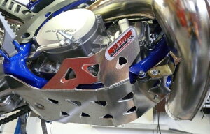 MECASYSTEM ���J�V�X�e�� Aluminum shoe SHERCO SE 250/300�^2014-2020 FACTORY AM �A���_�[�K�[�h�E�X�L�b�h�v���[�g �t���[��
