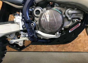 MECASYSTEM JVXe SHOE WITH HDPE XTREM RODS PROTECTION 8mm - HUSQVARNA 250/300 AM TEi 2020/2021 A_[K[hEXLbhv[g t[