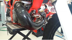 MECASYSTEM JVXe pot Protection Carbon GASGAS 300 EC GP AM 2018 to 2019 }t[K[hEq[gK[h }t[