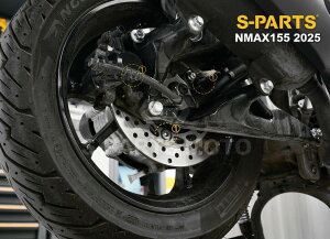 S-PARTS �G�X�p�[�c ���A�u���[�L�f�B�X�N��t�{���g NMAX 155 YAMAHA ���}�n ���̑��ėp�O�����i�E�h���X�A�b�v�p�[�c �O��