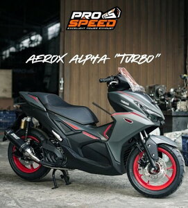 PROSPEED �v���X�s�[�h Full System Exhaust Black Series Aerox Alpha Turbo YAMAHA ���}�n �t���G�L�]�[�X�g�}�t���[ �}�t���[