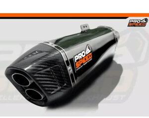 PROSPEED �v���X�s�[�h Full System Exhaust Shark Black Series Transalp 750 HONDA �z���_ �t���G�L�]�[�X�g�}�t���[ �}�t���[