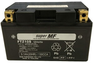 �É̓o�b�e���[ �t���J���o�b�e���[ FTZ10S 12V���n���`����َ� (�V�[���`MF) �o�b�e���[ (FT�V���[�Y) HONDA �z���_ KAWASAKI �J���T�L YAMAHA ���}�n ���n�o�b�e���[ �o�b�e���[�֘A