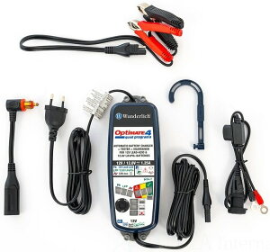 Wunderlich �����_�[���b�q OptiMate 4 Quad Program CANBUS�Ή� �[�d�� Edition �o�b�e���[�[�d��E�o�b�e���[�`���[�W���[ �o�b�e���[�֘A