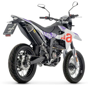ARROW �A���[ Thunder aluminium'Dark'silencer RX 125 SX APRILIA �A�v�����A �X���b�v�I���}�t���[ �}�t���[