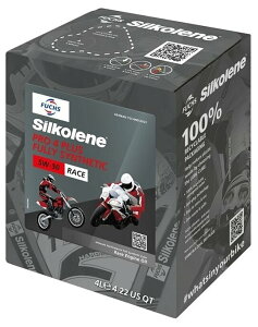 SILKOLENE �V���R���� PRO 4 PLUS �y5W-30�z�y4L�z�y4�T�C�N���I�C���z 4�T�C�N���I�C�� �I�C��