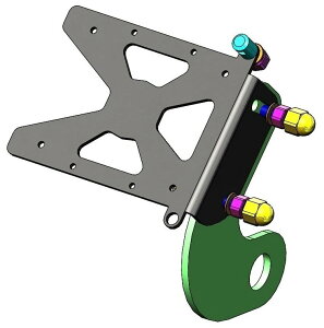 ACCESS DESIGN �A�N�Z�X�f�U�C�� Side Mount License Plate Bracket �T�C�h�i���o�[�L�b�g �O��