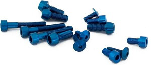 EVOTECH �G�{�e�b�N Fairing Bolts Kit�C Blue ���̑��O���I�v�V�����E��C���i �O��