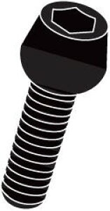 EVOTECH �G�{�e�b�N Screw Tcce M7X35 Ergal 7075-T6�C Silver ���̑��ėp�O�����i�E�h���X�A�b�v�p�[�c �O��