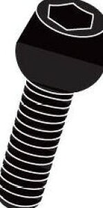 EVOTECH �G�{�e�b�N Screw Tcce M7X40 Ergal 7075-T6�C Black ���̑��ėp�O�����i�E�h���X�A�b�v�p�[�c �O��