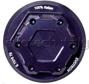 EVOTECH �G�{�e�b�N Top Yoke Nut Ergal M25X1�C Black �X�e���i�b�g�E�X�e���{���g �n���h�����Ӄp�[�c �n���h��